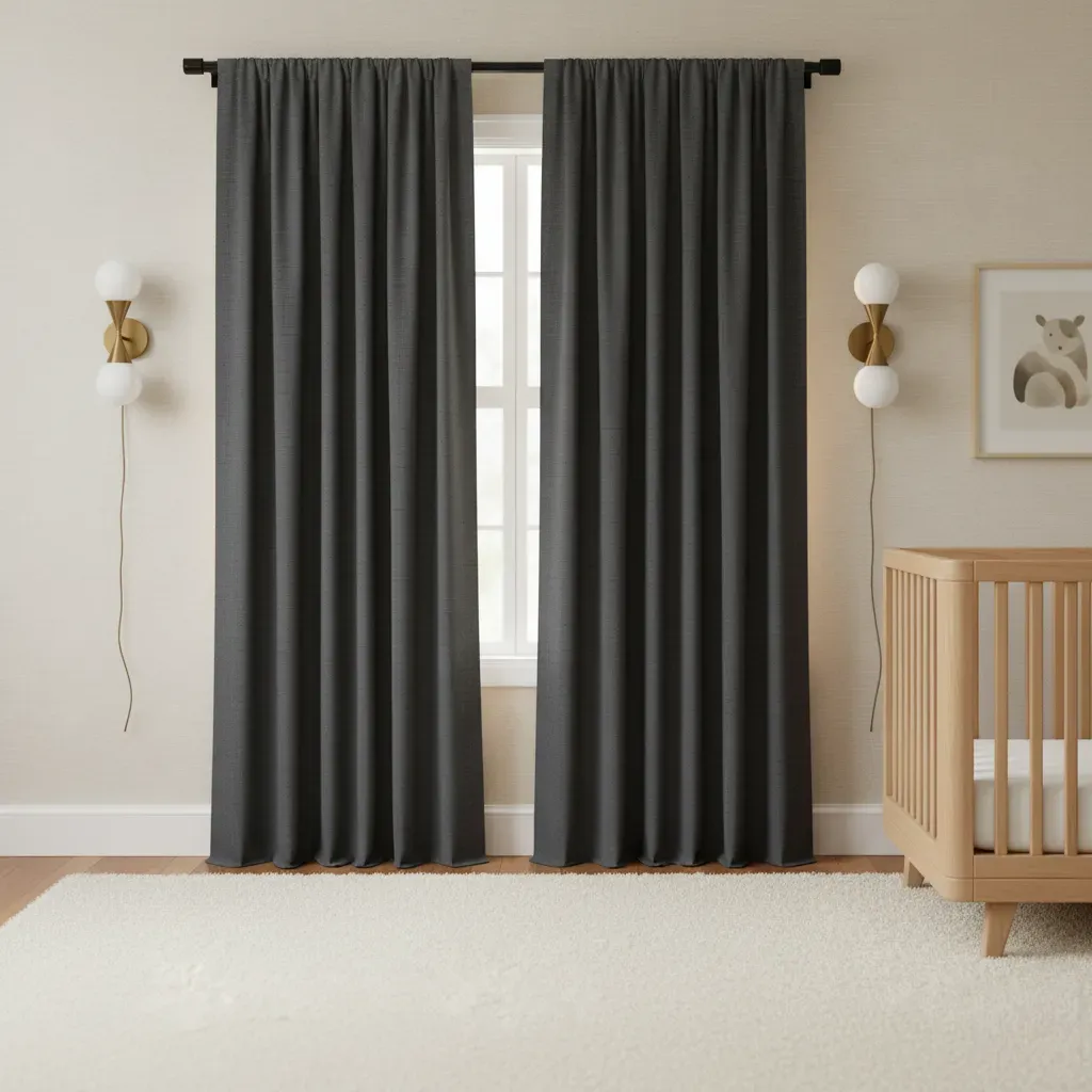 Luna Blackout Curtain Panel